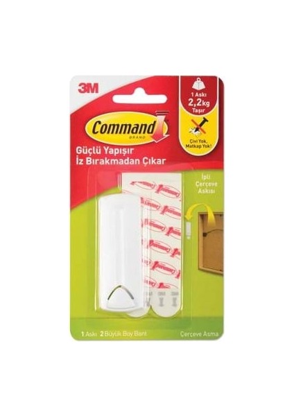 3m Command Çerçeve Askı Bandı Ipli 17041