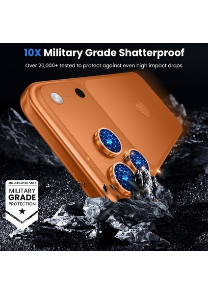 Iphone 17 Pro/ 17 Pro Max Uyumlu Kamera Lens Koruyucu Anti Yansıma, Çizilmez, Darbe fırsatları
