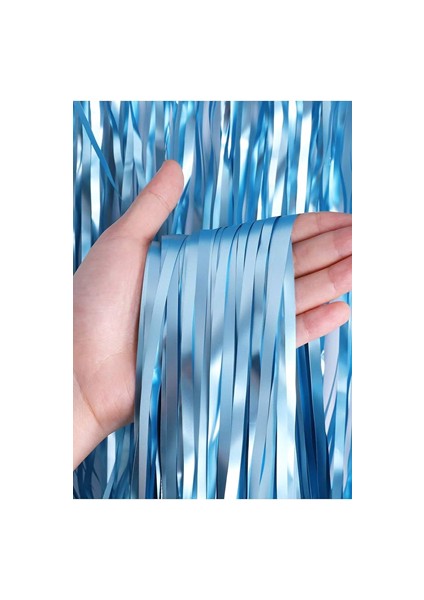 Nedi 1MTX2MT Funko Saçak Kapı Süsü Mavi 1020B