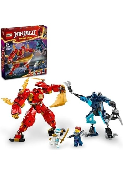 Kai Nin Ateş Elementi Robotu 71808 - 7 Yaş ve Üzeri Kız ve Erkek Çocukları Için Ninja Figürü Içeren Yaratıcı Oyuncak Yapım Seti, Çocuklar Için Doğum Günü Hediyesi Fikri (322 Parça) fiyatları