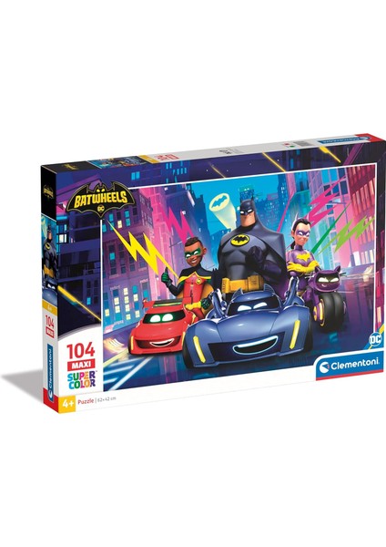 104 El. Maxi Super Kolor Batwheels