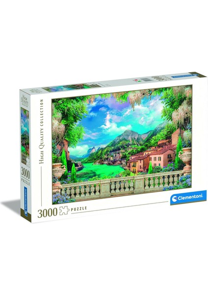 - 33553 Collection - Lush Terrace On Lake, Yapboz 3000 Parça, Yetişkinler ve Çocuklar Için, 10 Yaşındaki Çocuklar Için, Tüm Aile Için Beceri Oyunu