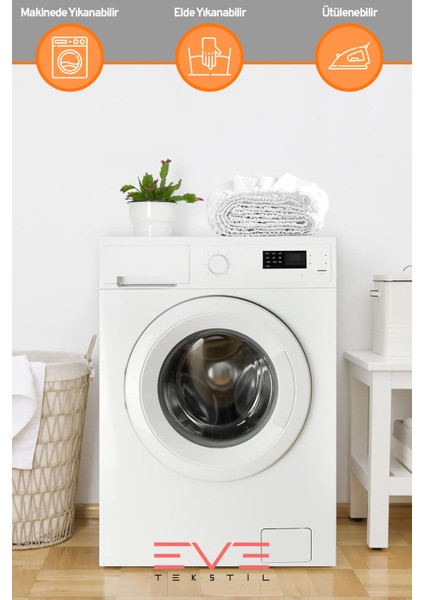 Ranforce Çarşaflı Yastık Ve Yorgan Kılıflı Çift Kişilik Nevresim Takımı 200x220 Cm