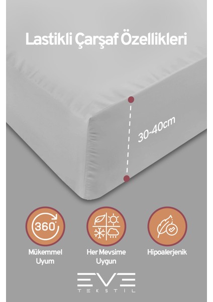 Ranforce Çarşaflı Yastık Ve Yorgan Kılıflı Çift Kişilik Nevresim Takımı 200x220 Cm