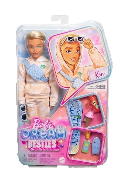 Dream Besties™ Ana Karakter Bebekler Ken, 3y+, JDD75 modelleri