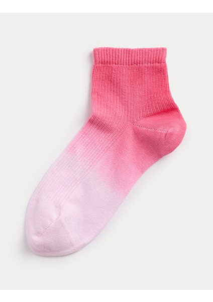 Pamuk Karışımlı Ombre Bilek Çorabı modelleri