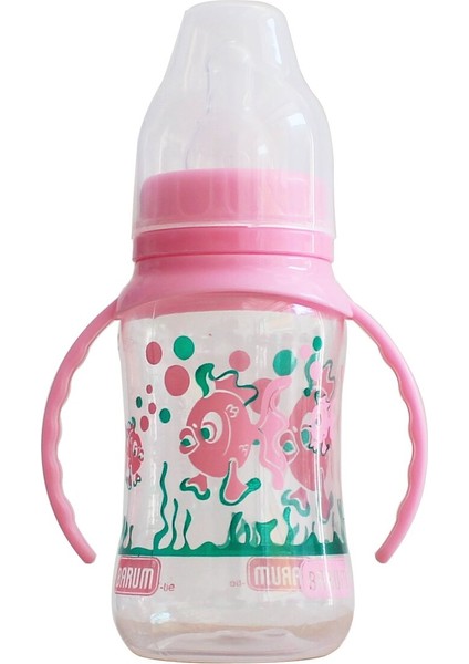 Pembe Balıklı Kulplu Biberon 150 Ml, Güvenle Kullanabileceğiniz Şık ve Pratik Tasarım modelleri