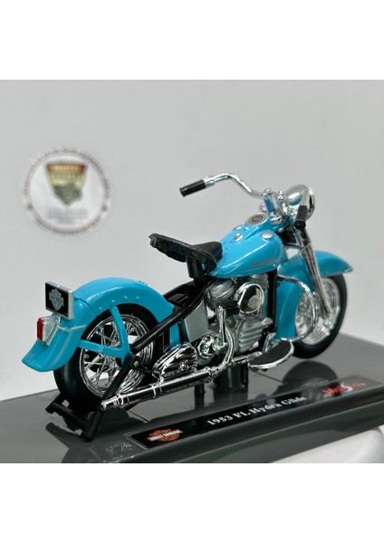 Harley Davidson 1953 Fl Hydra Glide 1:18 Diecast Maket Motor – Metal Model modelleri