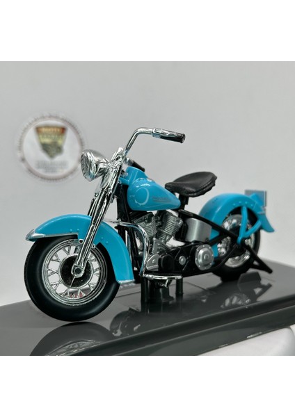 Harley Davidson 1953 Fl Hydra Glide 1:18 Diecast Maket Motor – Metal Model