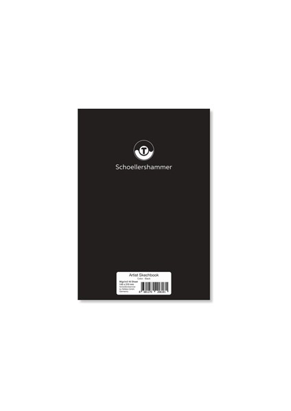 Schoellershammer A5 90 gr Sketchbook (Eskiz Defteri) 30 Yp Black