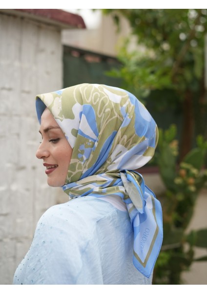 Lavinya Desen Pamuklu Soft Eşarp