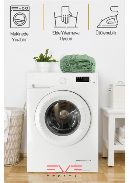 Fitted Yüksek Penye Kumaş Tek Kişilik Lastikli Çarşaf