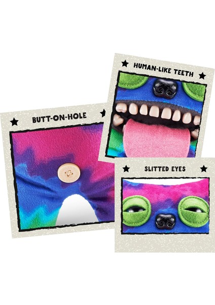 Laboratory Misfits Dişli Sevimli Peluş Oyuncak 23 cm Eğlenceli Koleksiyonluk Oyun Arkadaşı Sir Belch indirimleri