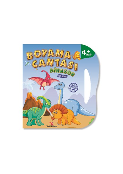 Boyama Çantası - Dinozor - Yeti Kitap