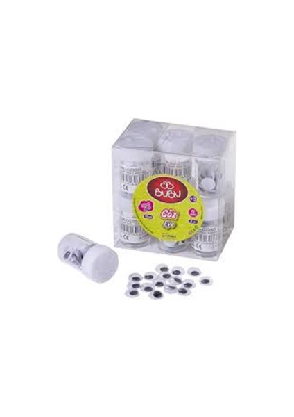 Bubu 12 mm 8 gr Oynar Göz Siyah GZ0003