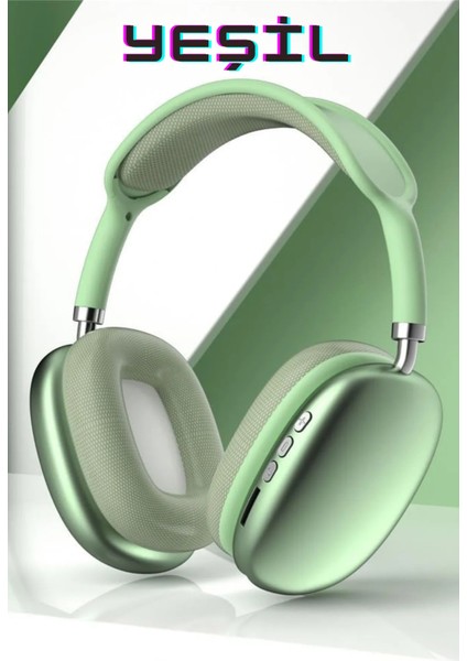 P9 Kablosuz 5.0 Mikrofonlu Bluetooth Kulaklık. P9+ Kulaklık Dtgo Premium