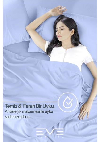 Fitted Penye Kumaş Çift Kişilik Lastikli Çarşaf