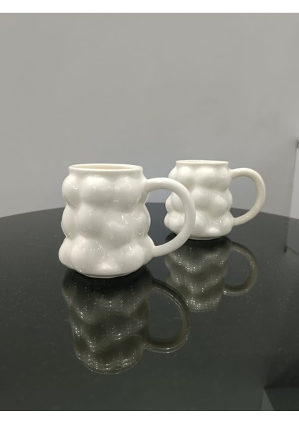 2'li Porselen Kahve Bardak, Ofis ve Ev Için Üzüm Şekilli Kupa Tasarımlı 250 ml fiyatları