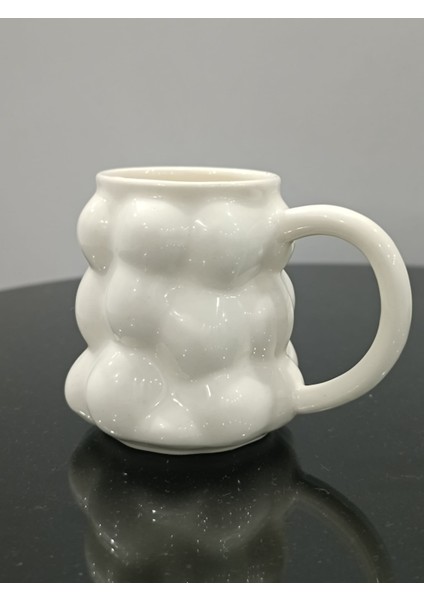 2'li Porselen Kahve Bardak, Ofis ve Ev Için Üzüm Şekilli Kupa Tasarımlı 250 ml fırsatları