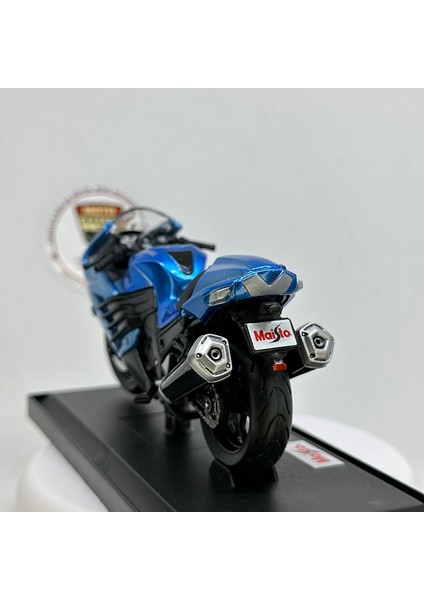 Kawasaki Ninja ZX-14R 1:18 Diecast Metal Model Motosiklet – Maisto Mavi fırsatları