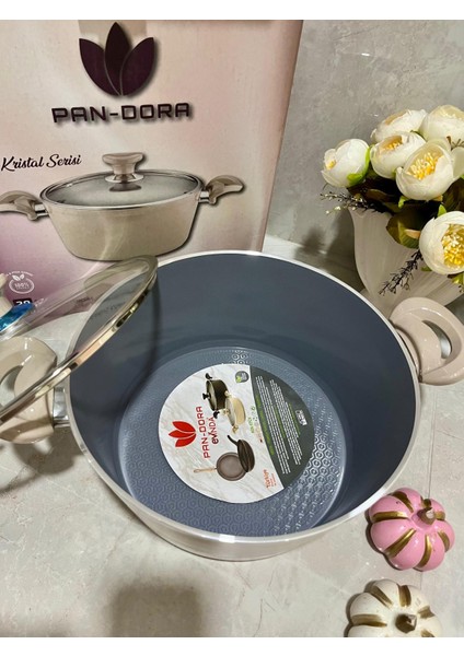 Pan-Dora Swiss Crystal 28CM Derin Tencere modelleri