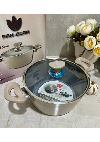 Pan-Dora Swiss Crystal 28CM Derin Tencere fırsatları