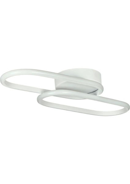 Zzez Beyaz Renk Modern Tasarım Beyaz Ledli Cafe - Mutfak - Salon 2 Li LED Avize fırsatları