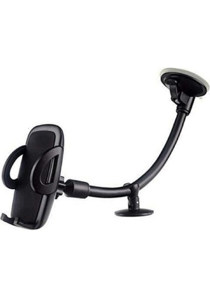 Metal Uzun Kolçaklı 360 Derece Dönebilen Düz Zeminlere Uyumlu Vakumlu Destekli Telefon Tutucu fiyatları