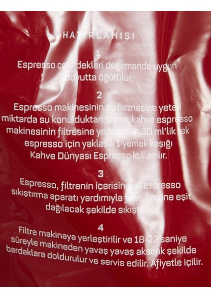 Kahve Dünyası Espresso Çekirdek Kahve 1 kg | Yoğun Aromalı & Taze Kavrulmuş | Barista Kalitesi fırsatları