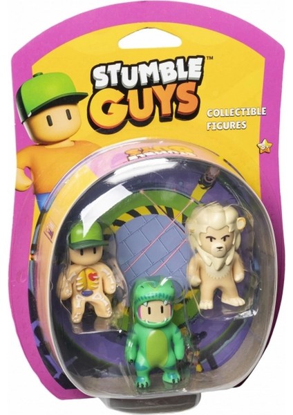 Stumble Guys 3'lü Aksiyon Figür Set modelleri