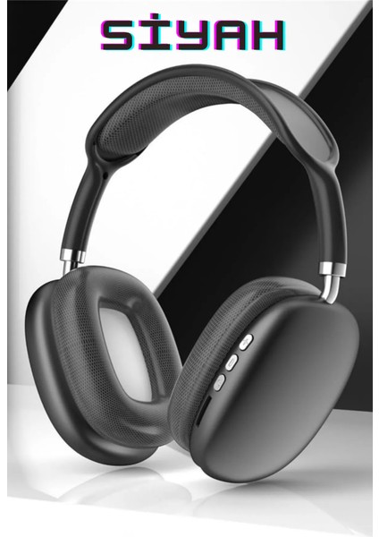 P9 Kablosuz 5.0 Mikrofonlu Bluetooth Kulaklık. P9+ Kulaklık Dtgo Premium