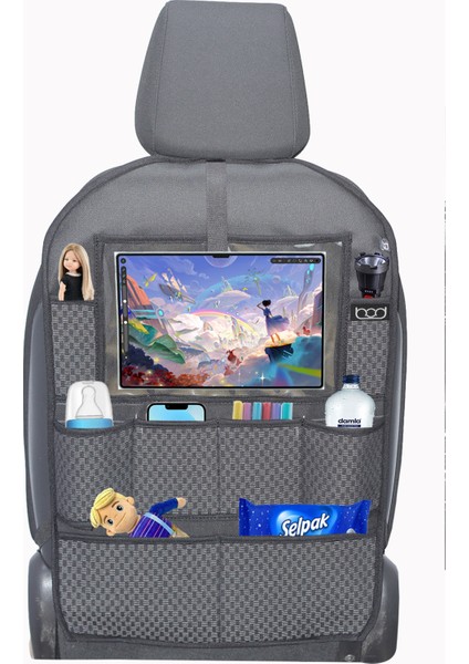 Armada Oto Koltuk Arkası Koruyucu Eşya Düzenleyici Araç içi Organizer