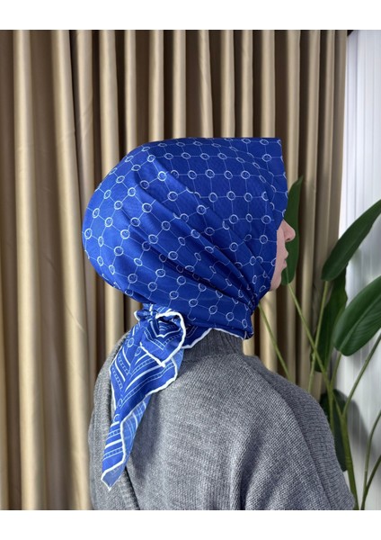Monogram Pamuklu Soft Eşarp