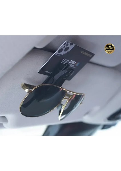 Peugeot Partner 2019-2020-2021-2022-2023-2024-2025 Oto Araç Içi Gözlük Tutucu Mandal Klips,araba Güneş Gözlüğü,kartvizit Tutacağı,universal Uyumlu