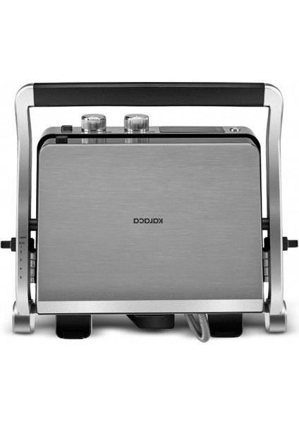 Compact Steel Sear And Grill Inox 2008 Izgara ve Tost Makinesi