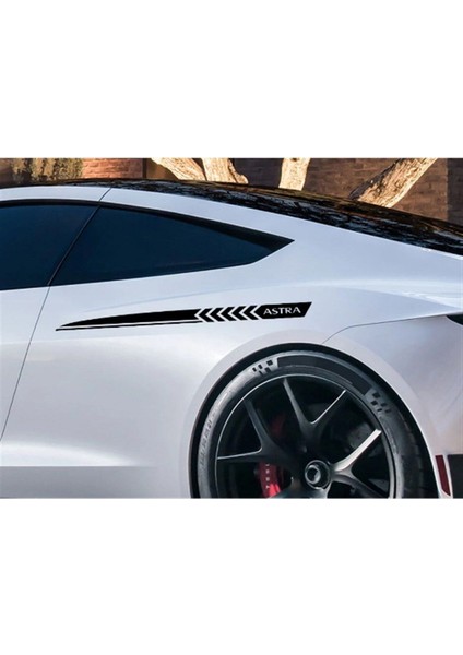 Opel Astra Mini Sticker Etiket Modeli