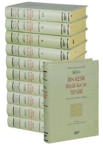 Ibn Kesir Büyük Kuran Tefsiri Seti-10 Kitap Takım (Küçük Boy)