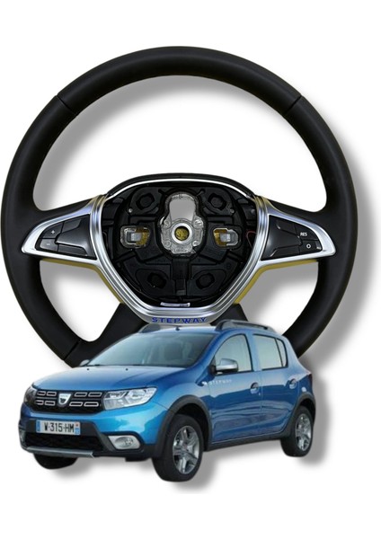 Sandero Stepway Deri Logolu Direksiyon Simidi – Orijinal Yedek Parça 484007478R