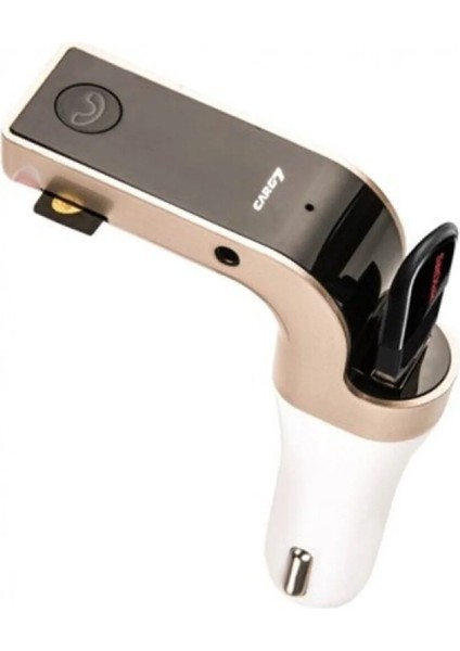 G7 Fm Moduratör Dtgo Premium Araç Çakmaklık Bluetooth Aparatı USB Şarj Destekli