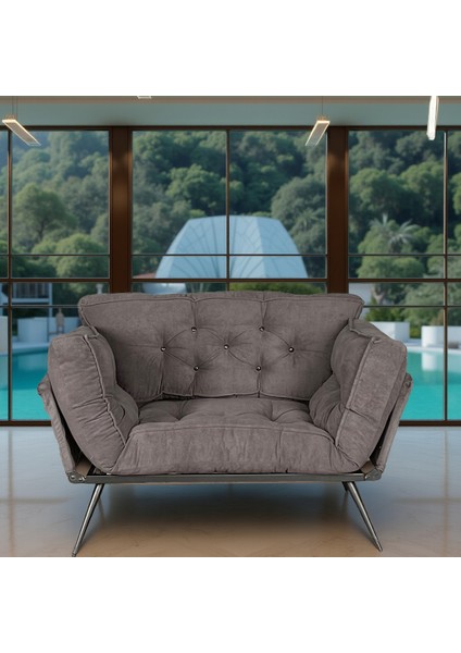 Katlanır Yataklı Ikili Kanepe | Mekanizmalı Çekyat Koltuk | Dubai Ödüllü Tasarım | Füme