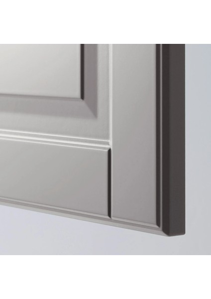 Metod Aspiratör Dolabı Bodbyn Gri 60X80 cm 1 Kapaklı