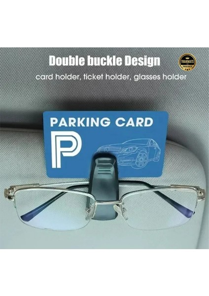 Dacia Jogger 2022-2023-2024-2025 Oto Araç Içi Gözlük Tutucu Mandal Klips,araba Güneş Gözlüğü,kartvizit Tutacağı,universal Uyumlu