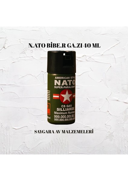 Nat.o Bib.er Ga.zı 40 ml