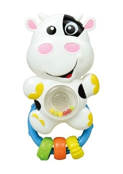 Neşeli Sesli Pilli Inek Çıngırak