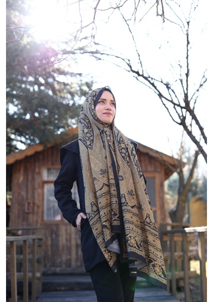 Etro Desen Pamuk Ipek Şal
