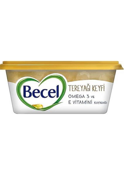 Tereyağı Keyfi Omega 3 Zengini Kahvaltılık Yağ 250 G 10/20/30 Adet (2,5 kg / 5 kg / 7,5 Kg) | Kahvaltı ve Yemekler Için Hafif Lezzet