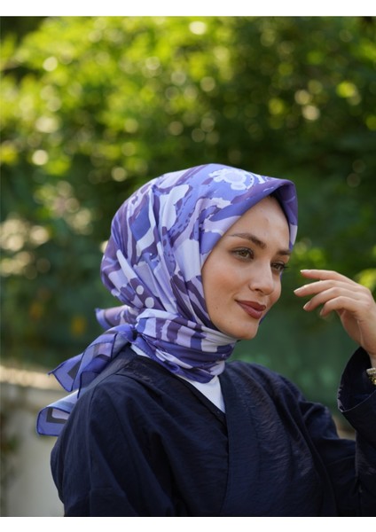 Lavinya Desen Pamuklu Soft Eşarp