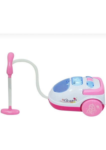Çocuk Oyuncak Elektrikli Süpürge – Sesli ve Işıklı – 3+ Yaş Eğitici Evcilik Oyuncağı