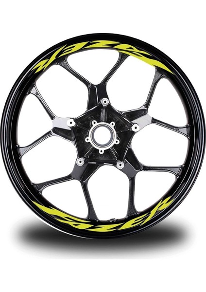 Yamaha Racıng Team Yazılı Kırmızı Arka Maşa Sticker Etiket Modeli