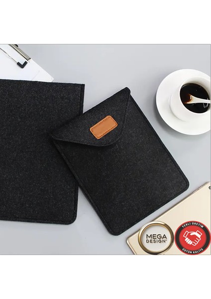 Kolay Koruma ve Taşınabilirlik Için Keçe Malzemeden Yapılmış Ofis Bilgisayar Tablet Saklama Çantası fırsatları